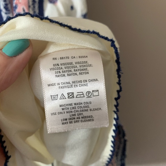 Maeve Summertime Swing Midi High Low Dress - Picture 5 of 7